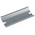 Fibox Steel Unperforated DIN Rail, Top Hat Compatible, 80mm x 35mm x 8mm