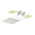 Bopla Interzoll Series 3U Aluminium Subrack, 84HP, 218mm Depth