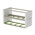 Bopla Interzoll Series 6U Aluminium Subrack, 84HP, 218mm Depth