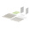 Bopla Interzoll Series 6U Aluminium Subrack, 84HP, 218mm Depth