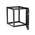 StarTech.com RK1219 Series Black 12U Steel Server Rack , with 2-Post Frame