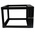 StarTech.com Black 6U Steel Server Rack , with 4-Post Wall Mount Frame