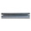 RS PRO Steel Unperforated DIN Rail, Top Hat Compatible, 255mm x 35mm