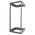 StarTech.com Black 24U Steel Server Rack , 508 x 1200 x 504mm