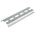 Rittal Sheet Steel Perforated DIN Rail, Top Hat Compatible, 137mm x 35mm x 7.5mm
