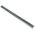 RS PRO Steel Unperforated DIN Rail, Top Hat Compatible, 500mm x 35mm x 7.5mm