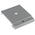Hammond 1427 Series Aluminium DIN Rail Clip for Use with 35 mm DIN Rail, 42 x 8 x 51.36mm