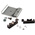 Hammond 1427 Series Aluminium DIN Rail Clip for Use with 35 mm DIN Rail, 100 x 51 x 8mm