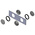 Hammond HPN4PC Series PC Plug for Use with UL & CSA Enclosures