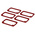 Bopla BoLink Series Seal for Use with BoLink Enclosures, 71 x 43 x 4.6mm