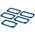 Bopla BoLink Series Seal for Use with BoLink Enclosures, 71 x 43 x 4.6mm