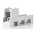 Rittal SV 9342 Series ABS Adapter for Use with Baying Enclosure System VX25 Basic Enclosure, 150 x 210mm