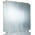 RS PRO Steel Mounting Plate, 2mm H, 382mm W, 387mm L for Use with RS PRO GRP Enclosure