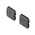 Rittal DK Series RAL 9005 Plastic Cover for Use with C13 and C19 Slots