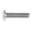 RS PRO M3 x 12mm Hex Socket Button Screw Plain Stainless Steel