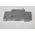 ABB Auxiliary Contact, 2 Contact, 1NC + 1NO, DIN Rail Mount