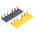Schneider Electric Mounting Kit for use with LC1 Series