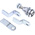 RS PRO Zinc Alloy Locking Handle, Compression Latch