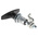 Southco Black Die Cast Zinc Locking Handle, T-Handle