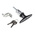 Southco Black Die Cast Zinc Locking Handle, T-Handle