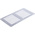 RS PRO Stainless Steel Louvred Panel, 230 x 115 x 0.7mm
