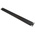 RS PRO Black Steel Blanking Panel, 1U, 483 x 9mm