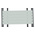 RS PRO Grey Steel Blanking Panel, 8U, 483 x 9mm
