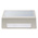 RS PRO White ABS Desktop Enclosure, Sloped Front, 127.37 x 178.14 x 73.56mm