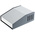 Hammond 515 Series Grey Aluminium, Steel Desktop Enclosure, Sloped Front, 159 x 117 x 58mm