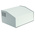 Hammond 515 Series Grey Aluminium, Steel Desktop Enclosure, Sloped Front, 192.51 x 159 x 103.28mm