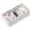 Legrand Mosaic White Plastic Back Box, NF, IP20, 2 Gangs