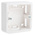 Legrand Mosaic White Plastic Back Box, NF, IP20, 1 Gangs