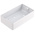 MK Electric Metalclad White Steel Back Box, BS, IP20, 2 Gangs, 147 x 86 x 38mm