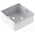 MK Electric Metalclad White Back Box, BS, IP20, 1 Gangs, 86 x 86 x 38mm