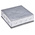 RS PRO Steel Galvanised Adaptable Box, 150mm x 150mm x 50mm 20/25mm Knockout Size