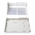 OKW DeskCase 190 Series White ABS Desktop Enclosure, Sloped Front, 220 x 156 x 100mm