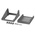 Bopla Ultrapult Series Light Grey ABS Desktop Enclosure, Sloped Front, 157.5 x 198.9 x 120.4mm