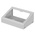 Bopla Ultrapult Series Light Grey ABS Desktop Enclosure, Sloped Front, 290.9 x 198.9 x 120.4mm