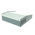 Hammond 500 Series Grey Aluminium, Steel Desktop Enclosure, Sloped Front, 180 x 180 x 58mm