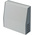 Hammond 500 Series Grey Aluminium, Steel Desktop Enclosure, Sloped Front, 180 x 180 x 58mm