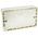 MK Electric Logic Plus White Gloss Back Box, BS, IP20, 2 Gangs, 148 x 87 x 30mm