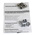 StarTech.com Black Shelf, 2U, 23kg Load, 465mm x 558mm
