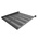 StarTech.com Black Shelf, 1U, 25kg Load, 483mm x 483mm