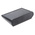 OKW Comtec Series Black ABS Desktop Enclosure, Sloped Front, 150 x 200 x 62.8mm