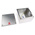 RS PRO 316 Stainless Steel Satin Adaptable Enclosure Box, 160mm x 160mm x 85mm