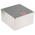 RS PRO 316 Stainless Steel Satin Adaptable Enclosure Box, 160mm x 160mm x 85mm