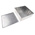 RS PRO Silver Die Cast Aluminium Enclosure, IP66, Silver Lid, 250 x 250 x 100mm