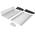 Bopla Alu-Topline Series Black, Natural Anodised ABS, Aluminium Desktop Enclosure, Sloped Front, 300 x 181.2 x 68.2mm
