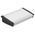 Bopla Alu-Topline Series Black, Natural Anodised ABS, Aluminium Desktop Enclosure, Sloped Front, 300 x 181.2 x 68.2mm