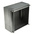 RS PRO Unpainted Stainless Steel Terminal Box, IP66, 150 x 80 x 150mm